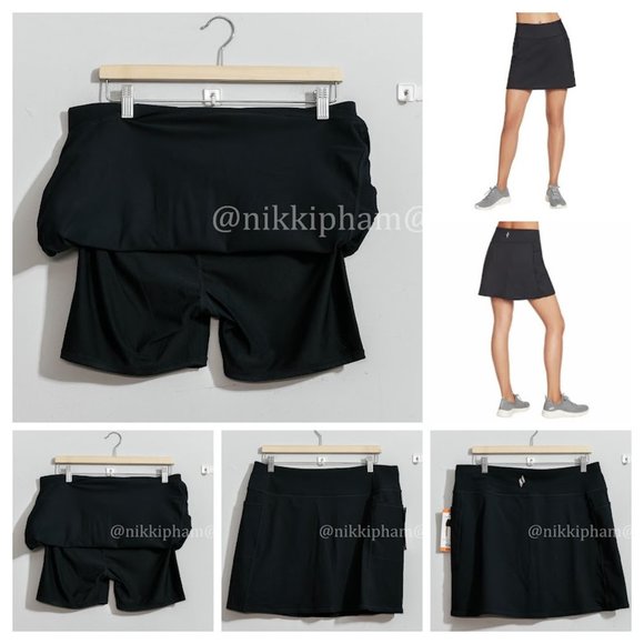 Skechers Dresses & Skirts - NWT Skechers GOWALK Ladies' Skort in BLACK